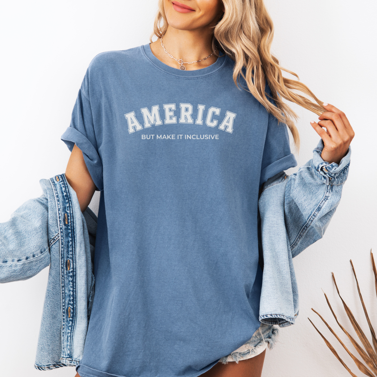 America But Make It Inclusive – Unisex Premium T-Shirt | Civilized Patriot