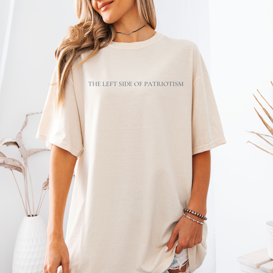 The Left Side of Patriotism – Unisex Premium T-Shirt | Civilized Patriot