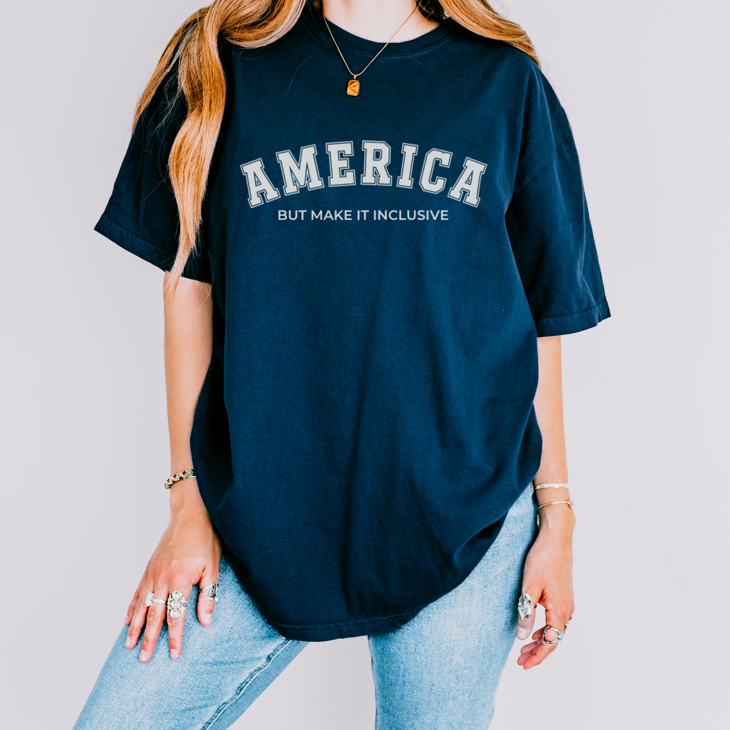 America But Make It Inclusive – Unisex Premium T-Shirt | Civilized Patriot