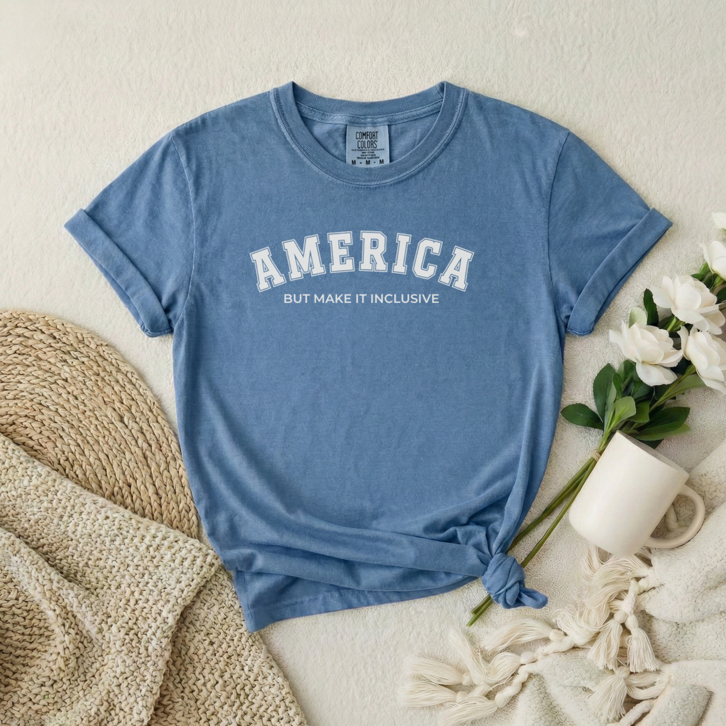 America But Make It Inclusive – Unisex Premium T-Shirt | Civilized Patriot